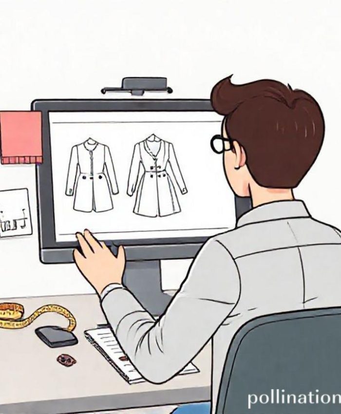 {"prompt":"A stylized illustration showing a designer at a desk, looking at a digital tablet or computer screen displaying a detailed technical flat sketch of a garment. Around the screen, there are various elements representing different parts of a techpack: a swatch of fabric, measurement tape, small icons of buttons and zippers, and a notepad with notes. The overall style should be clean, modern, and slightly minimalist, with a focus on precision and design. The colors should be professional yet inviting.","originalPrompt":"A stylized illustration showing a designer at a desk, looking at a digital tablet or computer screen displaying a detailed technical flat sketch of a garment. Around the screen, there are various elements representing different parts of a techpack: a swatch of fabric, measurement tape, small icons of buttons and zippers, and a notepad with notes. The overall style should be clean, modern, and slightly minimalist, with a focus on precision and design. The colors should be professional yet inviting.","width":768,"height":768,"seed":42,"model":"flux","enhance":false,"nologo":false,"negative_prompt":"undefined","nofeed":false,"safe":false,"quality":"medium","image":[],"transparent":false,"has_nsfw_concept":false,"concept":{"special_scores":{"0":0.41999998688697815,"1":-0.05299999937415123,"2":-0.07199999690055847},"special_care":[[0,0.41999998688697815]],"concept_scores":{"0":-0.07400000095367432,"1":-0.05700000002980232,"2":-0.04800000041723251,"3":-0.04100000113248825,"4":-0.061000000685453415,"5":-0.05000000074505806,"6":-0.029999999329447746,"7":-0.03999999910593033,"8":-0.06199999898672104,"9":-0.10899999737739563,"10":-0.08299999684095383,"11":-0.08699999749660492,"12":-0.05400000140070915,"13":-0.0820000022649765,"14":-0.09000000357627869,"15":-0.08100000023841858,"16":-0.07699999958276749},"bad_concepts":[]},"trackingData":{"actualModel":"flux","usage":{"completionImageTokens":1,"totalTokenCount":1}}}