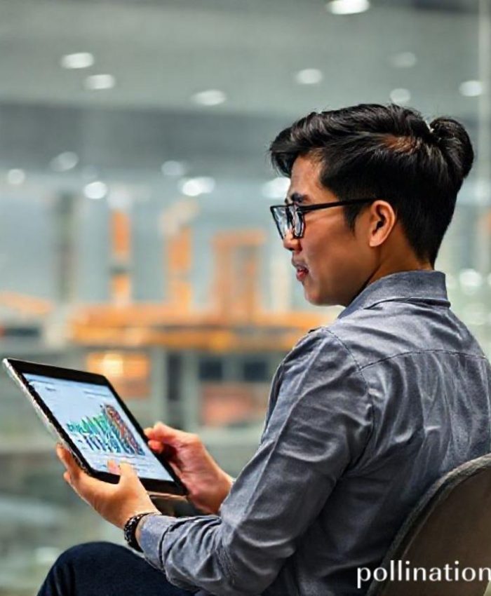 {"prompt":"Seorang pebisnis muda (bisa laki-laki atau perempuan, ras Asia) sedang melihat layar tablet atau laptop dengan ekspresi fokus dan optimis, menampilkan grafik penjualan dan data keuangan. Di latar belakang, terlihat siluet samar gudang atau pabrik dengan tumpukan produk yang terorganisir, serta elemen visual yang merepresentasikan pertumbuhan dan profit, seperti panah ke atas atau simbol uang. Nuansa gambar cerah, modern, dan profesional, dengan sedikit sentuhan warna biru atau hijau yang menggambarkan kepercayaan dan pertumbuhan.","originalPrompt":"Seorang pebisnis muda (bisa laki-laki atau perempuan, ras Asia) sedang melihat layar tablet atau laptop dengan ekspresi fokus dan optimis, menampilkan grafik penjualan dan data keuangan. Di latar belakang, terlihat siluet samar gudang atau pabrik dengan tumpukan produk yang terorganisir, serta elemen visual yang merepresentasikan pertumbuhan dan profit, seperti panah ke atas atau simbol uang. Nuansa gambar cerah, modern, dan profesional, dengan sedikit sentuhan warna biru atau hijau yang menggambarkan kepercayaan dan pertumbuhan.","width":768,"height":768,"seed":42,"model":"flux","enhance":false,"nologo":false,"negative_prompt":"undefined","nofeed":false,"safe":false,"quality":"medium","image":[],"transparent":false,"has_nsfw_concept":false,"concept":{"special_scores":{"0":0.38199999928474426,"1":-0.08399999886751175,"2":-0.1120000034570694},"special_care":[[0,0.38199999928474426]],"concept_scores":{"0":-0.0989999994635582,"1":-0.10199999809265137,"2":-0.09799999743700027,"3":-0.07100000232458115,"4":-0.10199999809265137,"5":-0.07800000160932541,"6":-0.0689999982714653,"7":-0.07599999755620956,"8":-0.09399999678134918,"9":-0.12099999934434891,"10":-0.08900000154972076,"11":-0.09700000286102295,"12":-0.09799999743700027,"13":-0.11100000143051147,"14":-0.11100000143051147,"15":-0.11599999666213989,"16":-0.0989999994635582},"bad_concepts":[]},"trackingData":{"actualModel":"flux","usage":{"completionImageTokens":1,"totalTokenCount":1}}}