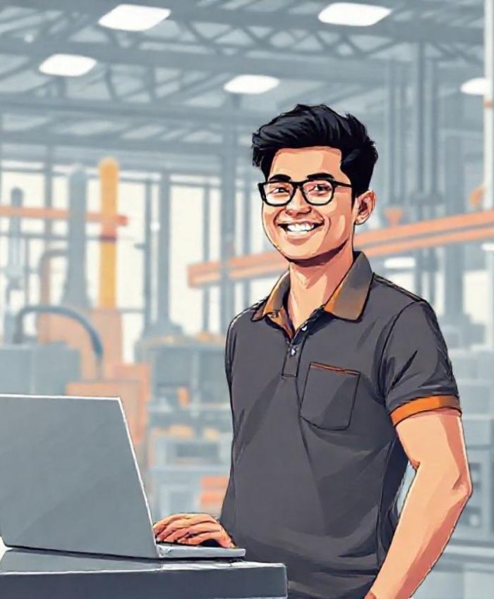 {"prompt":"Seorang pebisnis muda (perempuan, usia 25-35) tersenyum ceria dan optimis, memegang sebuah kaus polos berwarna solid dengan label brand (logo sederhana) miliknya sendiri. Latar belakangnya adalah siluet samar atau versi abstrak dari sebuah pabrik modern dengan mesin-mesin yang sedang beroperasi, namun tetap fokus utama pada pebisnis dan produk di tangannya. Di meja depan pebisnis, ada sebuah laptop terbuka yang menampilkan desain grafis atau mockup produk. Nuansa cerah, profesional, dan menggambarkan kemudahan dalam berbisnis. Gaya ilustrasi modern atau foto realistik yang cerah.","originalPrompt":"Seorang pebisnis muda (perempuan, usia 25-35) tersenyum ceria dan optimis, memegang sebuah kaus polos berwarna solid dengan label brand (logo sederhana) miliknya sendiri. Latar belakangnya adalah siluet samar atau versi abstrak dari sebuah pabrik modern dengan mesin-mesin yang sedang beroperasi, namun tetap fokus utama pada pebisnis dan produk di tangannya. Di meja depan pebisnis, ada sebuah laptop terbuka yang menampilkan desain grafis atau mockup produk. Nuansa cerah, profesional, dan menggambarkan kemudahan dalam berbisnis. Gaya ilustrasi modern atau foto realistik yang cerah.","width":768,"height":768,"seed":42,"model":"flux","enhance":false,"nologo":false,"negative_prompt":"undefined","nofeed":false,"safe":false,"quality":"medium","image":[],"transparent":false,"has_nsfw_concept":false,"concept":{"special_scores":{"0":0.4009999930858612,"1":-0.04399999976158142,"2":-0.0860000029206276},"special_care":[[0,0.4009999930858612]],"concept_scores":{"0":-0.07199999690055847,"1":-0.05900000035762787,"2":-0.05700000002980232,"3":-0.028999999165534973,"4":-0.05700000002980232,"5":-0.04399999976158142,"6":-0.035999998450279236,"7":-0.027000000700354576,"8":-0.054999999701976776,"9":-0.0820000022649765,"10":-0.07900000363588333,"11":-0.07999999821186066,"12":-0.04699999839067459,"13":-0.06199999898672104,"14":-0.06700000166893005,"15":-0.07699999958276749,"16":-0.07500000298023224},"bad_concepts":[]},"trackingData":{"actualModel":"flux","usage":{"completionImageTokens":1,"totalTokenCount":1}}}