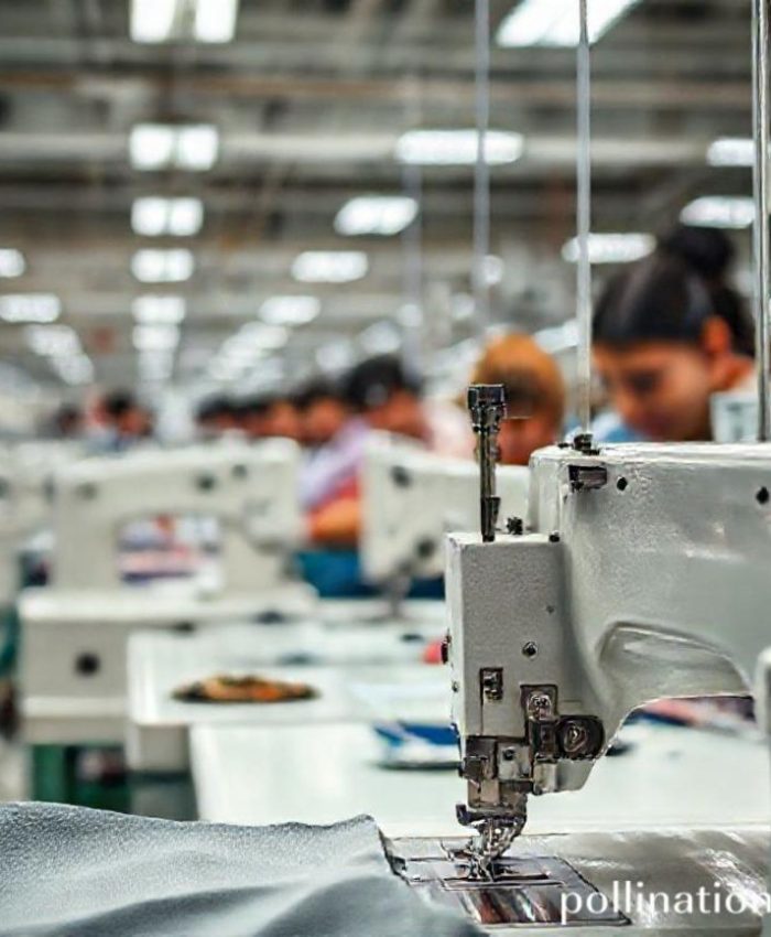 {"prompt":"Vibrant and busy konveksi (garment factory) floor. In the foreground, a close-up of a modern industrial sewing machine with fabric being sewn, showing intricate details of the needle and thread. In the mid-ground, blurred but visible, are several other types of industrial sewing machines (e.g., overlock, coverstitch) with diverse workers, mostly young adults, focused on their tasks. The lighting is bright and industrial, emphasizing precision and advanced technology. Colors should be realistic and slightly warm, conveying a sense of productivity, craftsmanship, and modern manufacturing. The atmosphere should be dynamic and clean.","originalPrompt":"Vibrant and busy konveksi (garment factory) floor. In the foreground, a close-up of a modern industrial sewing machine with fabric being sewn, showing intricate details of the needle and thread. In the mid-ground, blurred but visible, are several other types of industrial sewing machines (e.g., overlock, coverstitch) with diverse workers, mostly young adults, focused on their tasks. The lighting is bright and industrial, emphasizing precision and advanced technology. Colors should be realistic and slightly warm, conveying a sense of productivity, craftsmanship, and modern manufacturing. The atmosphere should be dynamic and clean.","width":768,"height":768,"seed":42,"model":"flux","enhance":false,"nologo":false,"negative_prompt":"undefined","nofeed":false,"safe":false,"quality":"medium","image":[],"transparent":false,"has_nsfw_concept":false,"concept":{"special_scores":{"0":0.40299999713897705,"1":-0.07900000363588333,"2":-0.10199999809265137},"special_care":[[0,0.40299999713897705]],"concept_scores":{"0":-0.07900000363588333,"1":-0.08100000023841858,"2":-0.07800000160932541,"3":-0.06199999898672104,"4":-0.07500000298023224,"5":-0.06300000101327896,"6":-0.05900000035762787,"7":-0.07199999690055847,"8":-0.06599999964237213,"9":-0.11100000143051147,"10":-0.08799999952316284,"11":-0.09700000286102295,"12":-0.07800000160932541,"13":-0.08299999684095383,"14":-0.0989999994635582,"15":-0.09099999815225601,"16":-0.07199999690055847},"bad_concepts":[]},"trackingData":{"actualModel":"flux","usage":{"completionImageTokens":1,"totalTokenCount":1}}}